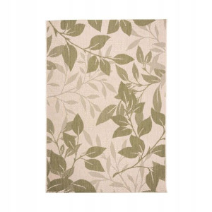 Dywan zewnętrzny Patio beżowo-zielony 120 x 170 cm