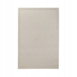 Dywan wełniany Luna Wool ivory geometryczny 200 x 300 cm