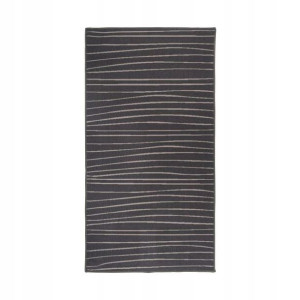 Chodnik dywanowy Roco linie szaro-beżowy 80 x 150 cm