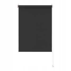 Roleta Colours Halo 72 x 240 cm czarna