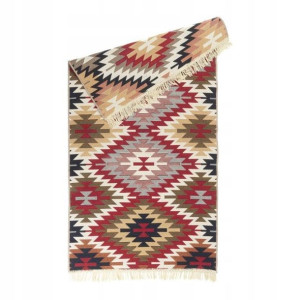 Dywan Pled 60 x 120 cm Aztecki beżowy