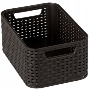 Pudełko Koszyk Rattan Organizer Pojemnik Curver 6l