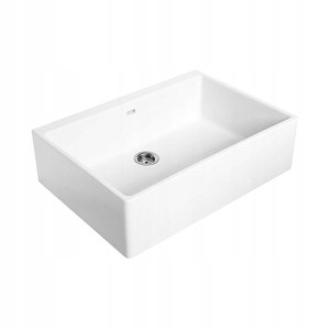 Umywalka ceramiczna nablatowa Nova Pro70 x 50 B/O Koło