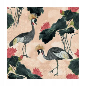 Serwetki Cranes 33 x 33 cm 20 szt.