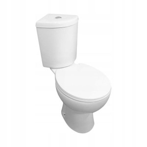 WC kompakt poziom Corner Kerra