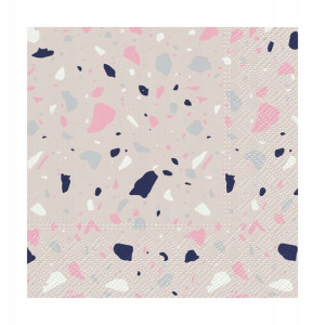 Serwetki Terrazzo 33 x 33 cm 20 szt.