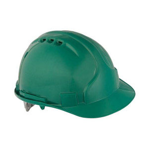 Kask ochronny zielony Kas HDPE
