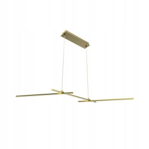 Lampa wisząca Thasos złota 1600 lm LED CANDELLUX