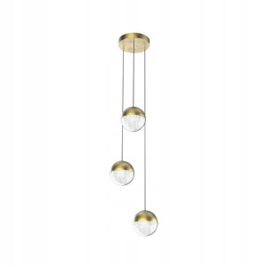 Lampa wisząca Furni złota 950 lm LED Candellux