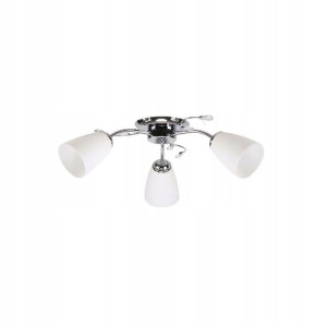 Lampa sufitowa Ursella srebrna 3 x E14 Candellux