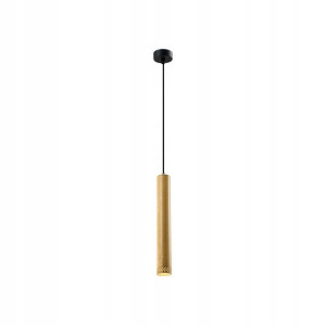 Lampa wisząca Tubo brązowa 40 cm GU10 Candellux