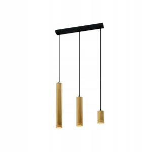 Lampa wisząca Tubo brązowa mix 3 x GU10 Candellux