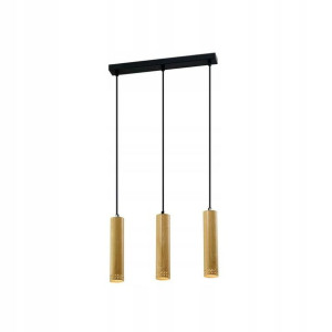 Lampa wisząca Tubo brązowa 25 cm 3 x GU10 Candellux