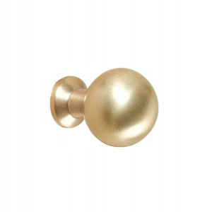 Gałka meblowa kula 23 mm złota