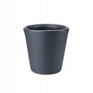 Donica plastikowa Lina śr.35 cm antracytowa