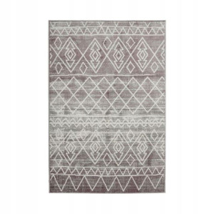 Dywan Santi Boho fioletowo-szary 120 x 160 cm