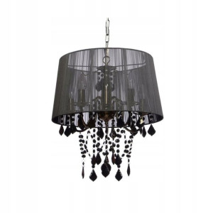 Lampa wisząca Mona czarna E14 Light Prestige