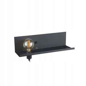 Kinkiet Multi USB czarny E27 Markslojd