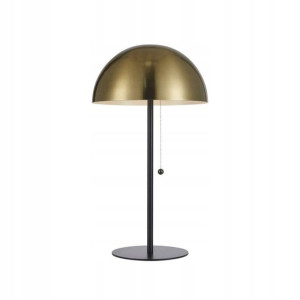 Lampa stołowa Dome czarna - mosiądz E14 MARKSLOJD