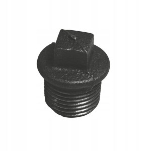 Korek 1/2" GZ żeliwny czarny
