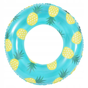 Koło do pływania ananas w ananasy 90cm dmuchane