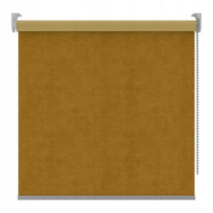 Roleta Velvet 37 x 180 cm żółta ochra