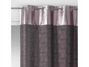 Zasłona LUXURY Szara Ciemna 140x240
