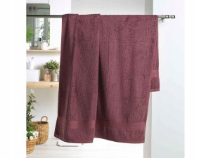 Ręcznik Kąpielowy COLORS PURPUROWY 90x150