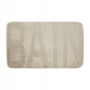 Dywanik Łazienkowy Bain Beżowy 45x75