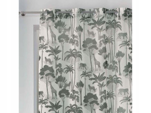 Firana Gotowa IMPRIME TOP MANAPANY Zielona 140x240