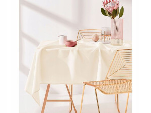 Obrus Plamoodporny Aura Wanilia 140x300