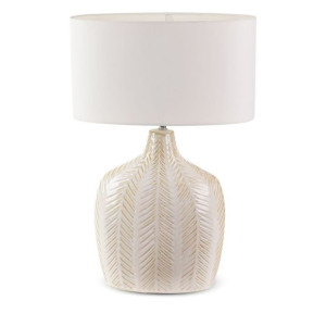 Lampa Dekoracyjna Liza 38x18x58 Cm Kremowy