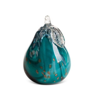 Szklana Figurka Dekoracyjna Emili 10x10x16 Cm Kolorowa