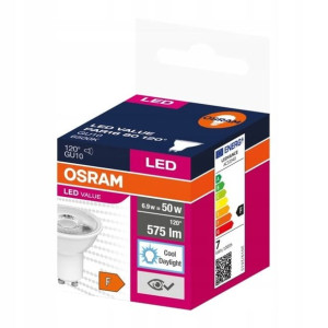 Żarówka LED Osram GU10 575 lm 6500 K 120°