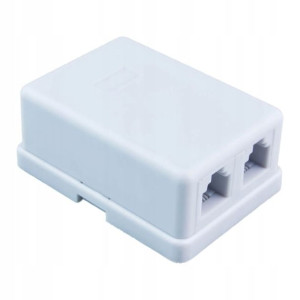 Gniazdo telefoniczne Dpm 2 x RJ11