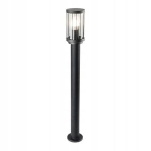 Lampa ogrodowa Goldlux Fiord 1 x E27 IP44 80 cm czarna