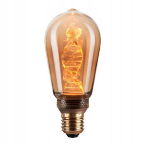 Żarówka LED dekoracyjna ST64 E27 130 lm 1800 K amber