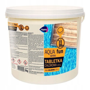 Chlor do basenu tabletki 200 g Stapar 3 kg