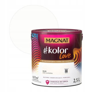 Farba kolorowa Magnat #kolorLove kość słoniowa 2,5 l