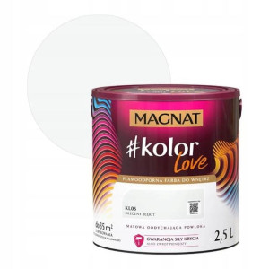 Farba kolorowa Magnat #kolorLove mleczny błękit 2,5 l
