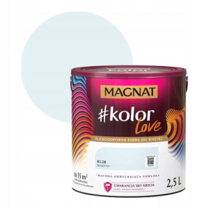 Farba kolorowa Magnat #kolorLove błękitny 2,5 l
