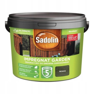 Impregnat do drewna Sadolin Garden mchowy 9 l
