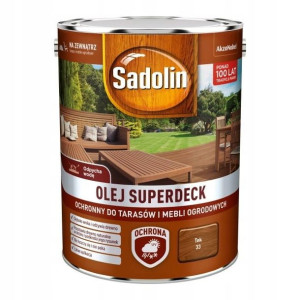 Olej do drewna Sadolin Superdeck tek 5 l