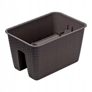 Doniczka Prosperplast Ratolla Square umbra 40 cm