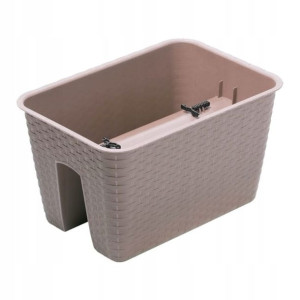 Doniczka Prosperplast Ratolla Square mocca 40 cm