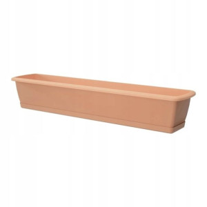 Skrzynka plastikowa z uchwytem Respana 60 cm terakota