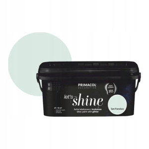 Farba z brokatem Primacol Let's Shine 2 l San Francisco