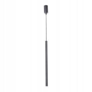 Lampa wisząca Sopel prosty 1-punktowa G9 czarna