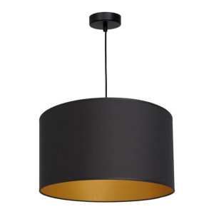 Lampa wisząca Luminex Arden L 1-punktowa E27 czarna / złota