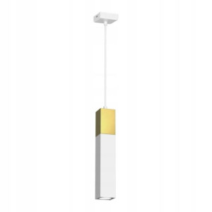 Lampa wisząca Luminex Tulum 1-punktowa GU10 biała / złota